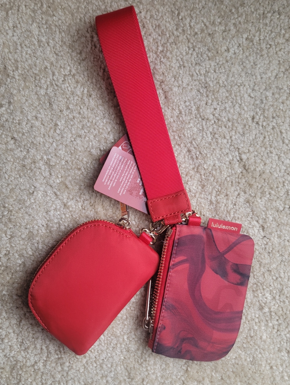 Lululemon Lunar New Year Dual Pouch Wristlet NWT - Picture 3 of 4